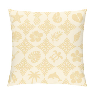 Personality  Hawaiian Tropical Background Pillow Covers