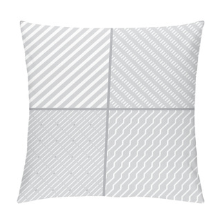 Personality  Monochrome Seamless Pattern Pillow Covers