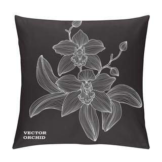 Personality  Hand Drawn Floral Decoration Pillow Covers
