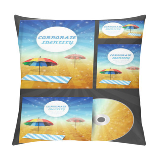 Personality  Corporate Identity For Travel Company Pillow Covers