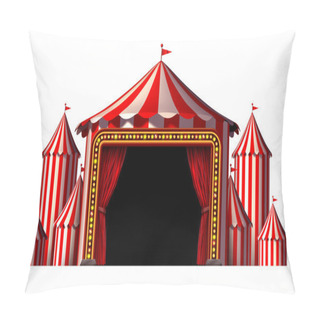 Personality  Circus Stage Pillow Covers