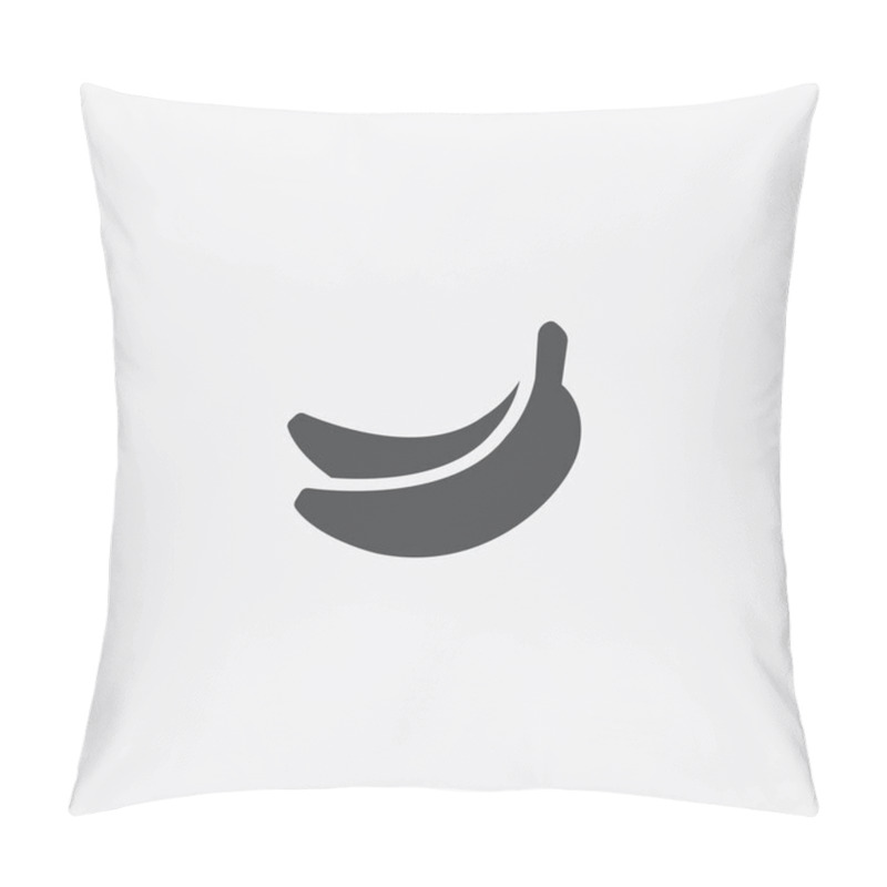 Personality  simple banana icon pillow covers