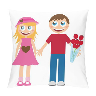 Personality  Boyfriends Cartoons Pillow Covers