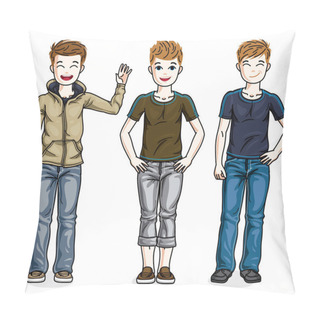 Personality  Little Boys Cute Children  Pillow Covers