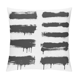 Personality  Vector Brush Strokes Pillow Covers