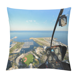 Personality  St. Pete Aerial View From A Helicopter Pillow Covers