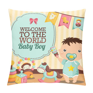 Personality  Baby Room Pillow Covers