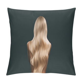 Personality  Long Blonde Hair  Pillow Covers