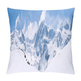 Personality  Swiss Alps Mountain Range Landscape Pillow Covers