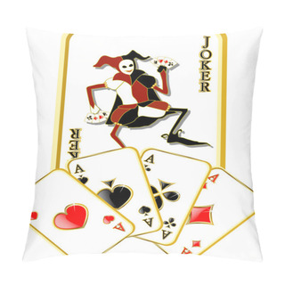 Personality  Vector Joker Pillow Covers