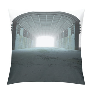 Personality  3d Background Buildings. Pillow Covers