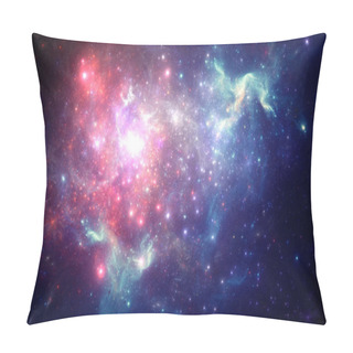 Personality  Colorful Space Nebula Pillow Covers