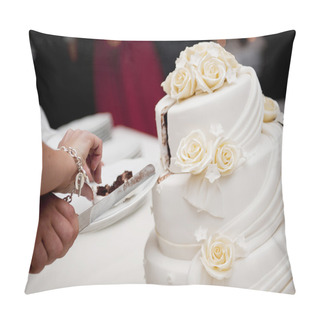 Personality  Wedding Cake Pillow Covers