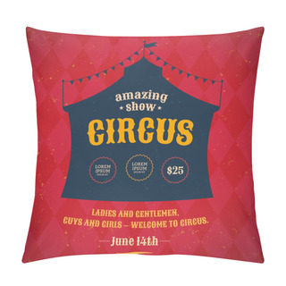 Personality  Circus Poster Pillow Covers