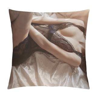Personality  Beautiful Woman In Lingerie Pillow Covers