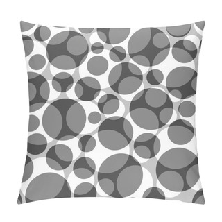 Personality  Seamless Circle Pattern Pillow Covers