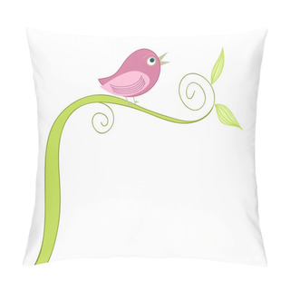 Personality  Cute Singing Bird Pillow Covers