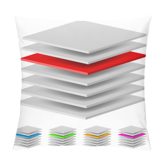 Personality  Multi Layers Pillow Covers