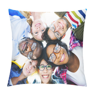 Personality  People Showing Friendship Pillow Covers