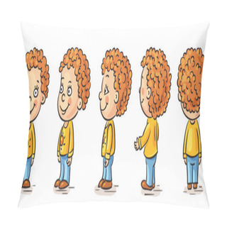 Personality  Baby Cartoon Pillow Covers
