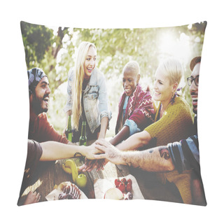 Personality  Beautiful Friends Together Pillow Covers