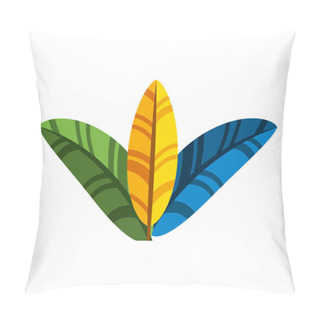 Personality  Feather Tropical Carnival Decoration Pillow Covers