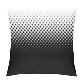 Personality  Linear Halftone, Screentone Dots, Circles, Vector Illustration Pattern Pillow Covers