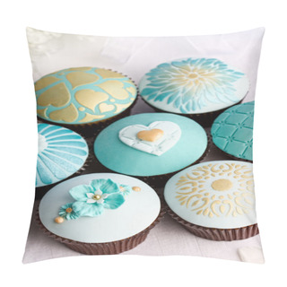 Personality  Wedding Cupcakes Pillow Covers