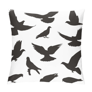 Personality  Pigeons Pillow Covers
