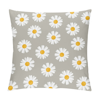 Personality  Daisy Seamless Pattern Pillow Covers