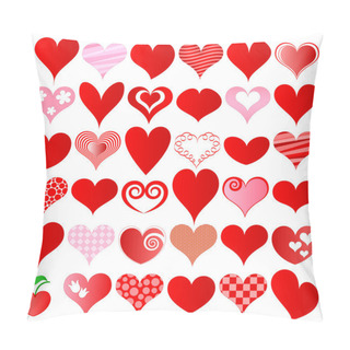 Personality  Hearts Set Pillow Covers