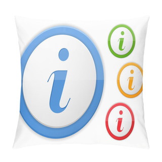 Personality  Information Icon Pillow Covers