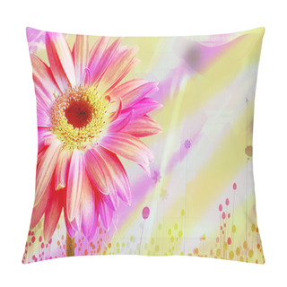 Personality  Flower Background Pillow Covers