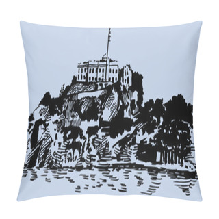 Personality  Alcatraz Island Pillow Covers