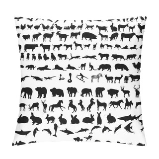 Personality  Hundreds Different Animals Pillow Covers