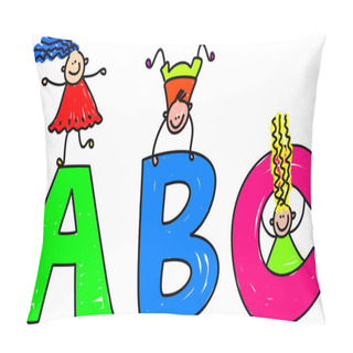 Personality  Letters Of The Alphabet Pillow Covers