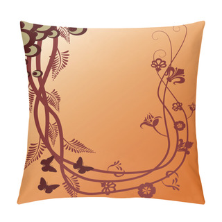 Personality  Vector Floral Background - Nature Design Pillow Covers