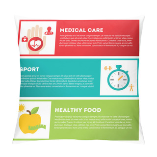 Personality  Medicine And Health Care  Theme. Pillow Covers