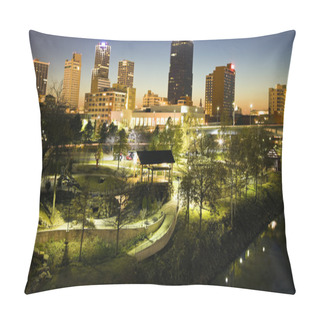 Personality  Night In Little Rock Pillow Covers
