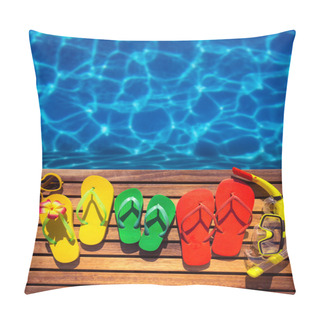 Personality  Summer Vacation Concept Pillow Covers
