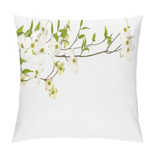 Personality  Wild Flowering White Dogwoods Pillow Covers