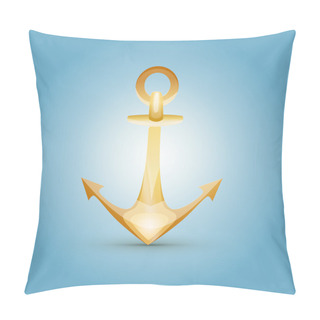 Personality  Anchor Vector, Vector  Illustration  Pillow Covers