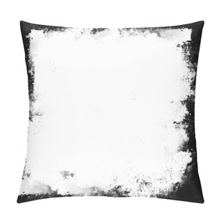 Personality  Grunge Frame. Pillow Covers