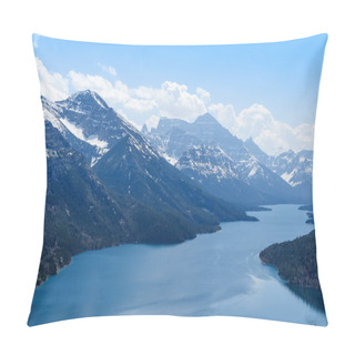 Personality  Mount Vimy And Waterton Lake Scenic View Pillow Covers