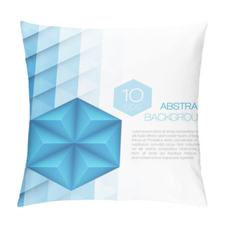 Personality  Abstract Triangular Background Pillow Covers