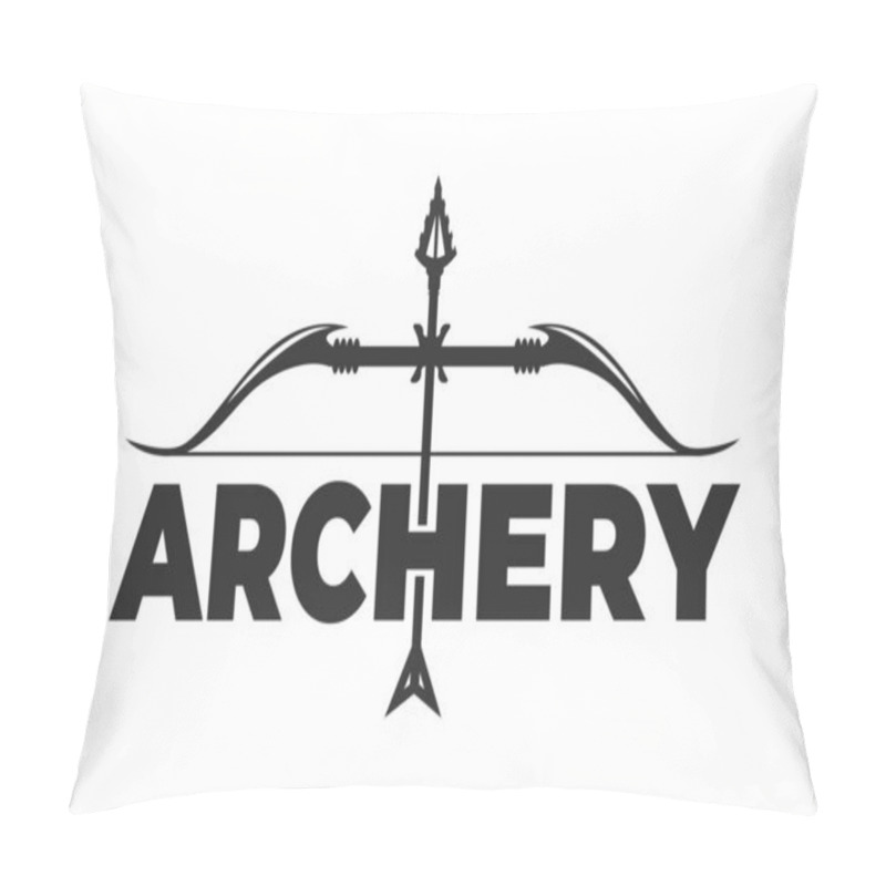 Personality  Archery Logo Design And Typography Design, Modern Archery Logo Elements For Your Brand, Dynamic Archery Theme Typography For Logos, Target The Best With Archery-Inspired Logos, Archery Logo Designs, Bow And Arrow Inspired Logo Typography Pillow Covers