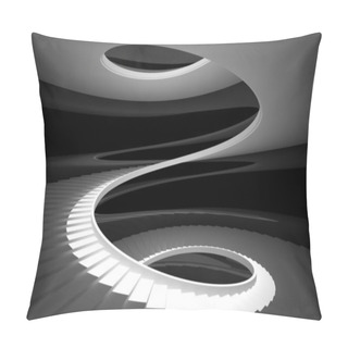 Personality  Spiral Staircase Pillow Covers