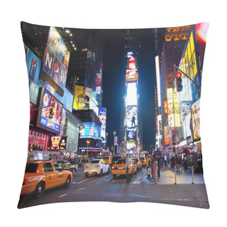 Personality  Times Square Pillow Covers