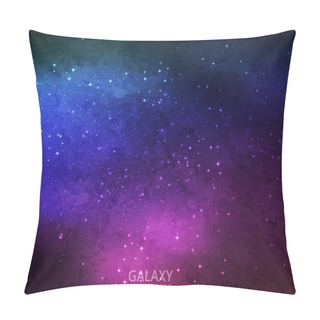 Personality  Abstract Colorful Salaxy Background Design Pillow Covers