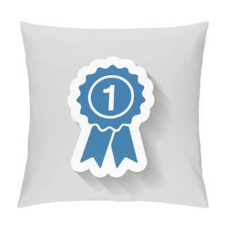 Personality  Pictograph Of Award Icon Pillow Covers